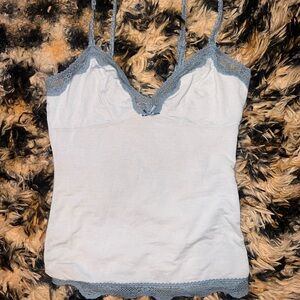 🦋 Victoria's Secret Angels Blue Lace Cami 🦋